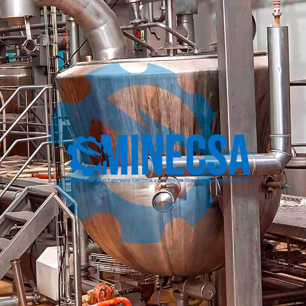 paila industrial para dulce de leche