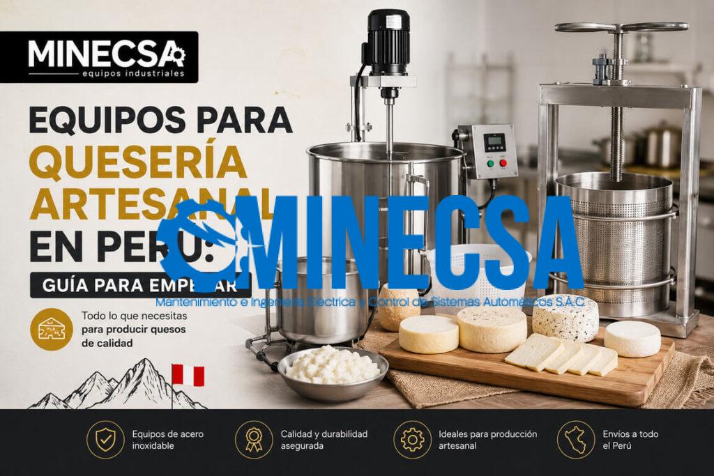 Equipos para quesería artesanal en Perú