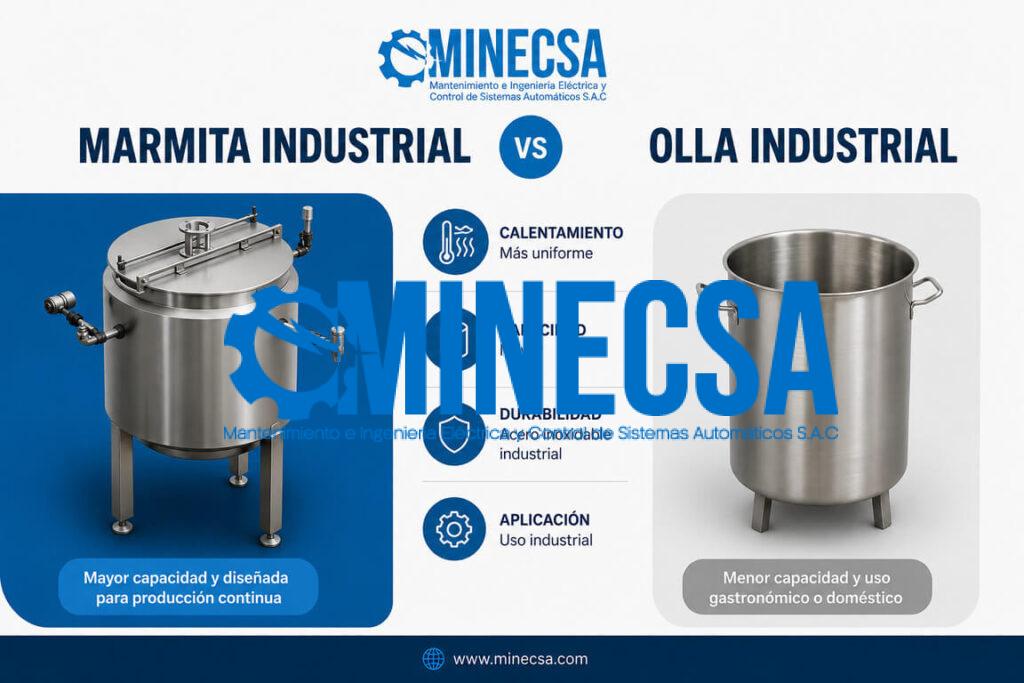 Marmitas de Cocción Directa vs. Indirecta